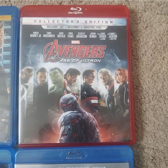 Marvel Blu-ray Lot PRE-OWNED - Picture 3 of 7